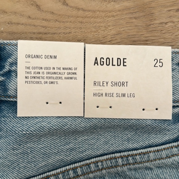 NWT Agolde Riley Short - Picture 5 of 5